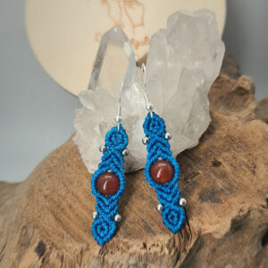 Boucles "Punta Piatta" 1 perle